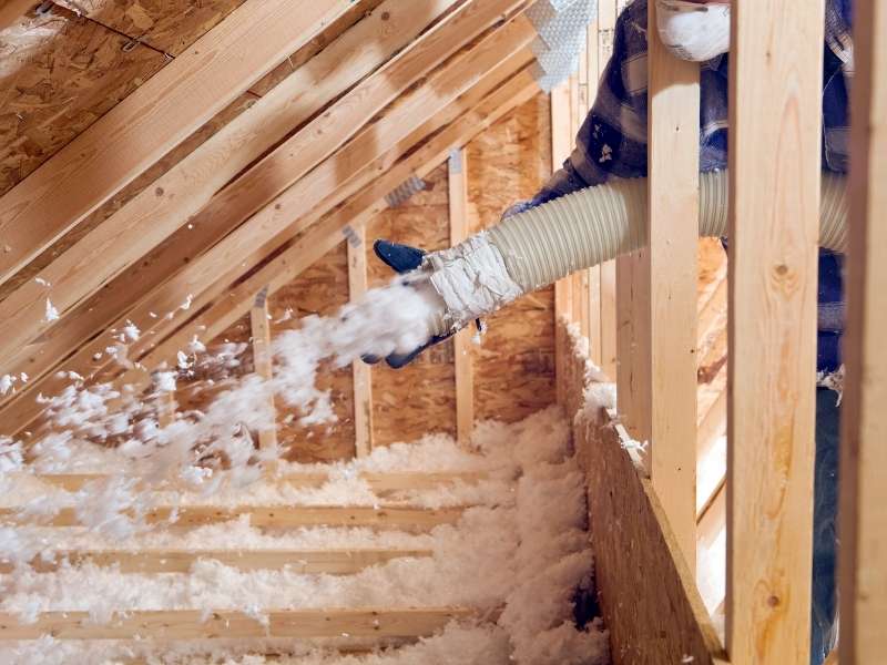 _Blown Fiberglass Insulation. Insulation Services in Chatsworth CA